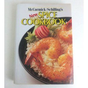 Vintage 1994 McCormick/Schilling's New Spice Cookbook Hardback Cookbook